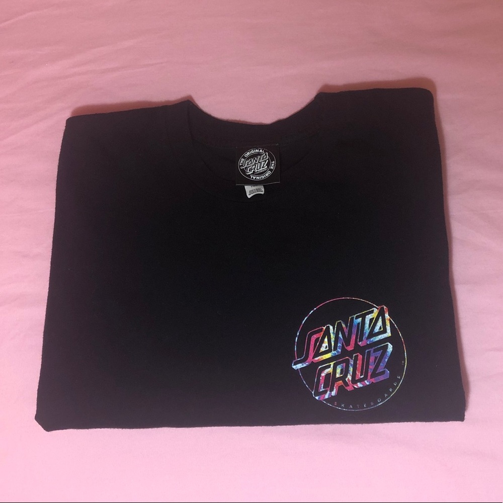 SANTA CRUZ Tie Dye Womens Tee